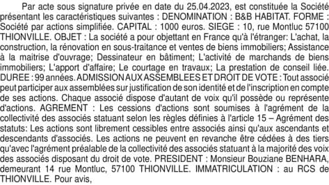 Contenu publication