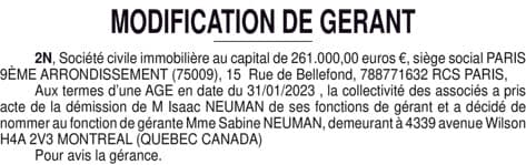 Contenu publication