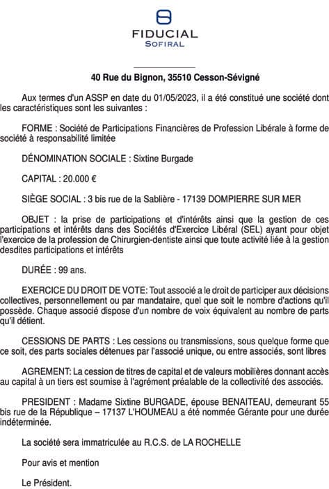 Contenu publication