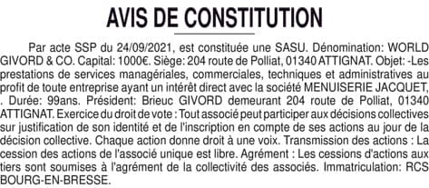 Contenu publication