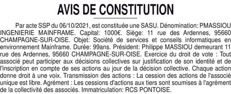 Contenu publication