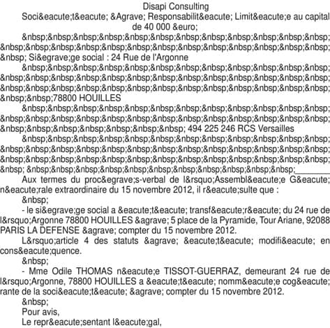 Contenu publication