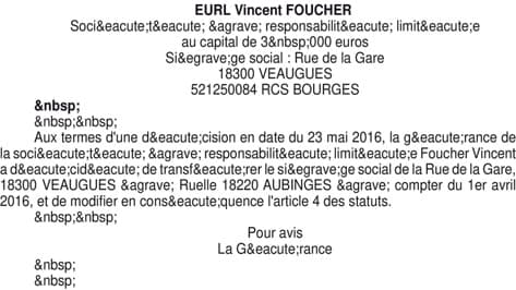 Contenu publication