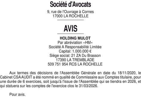 Contenu publication