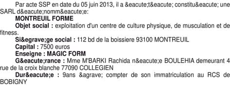 Contenu publication