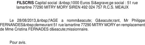 Contenu publication