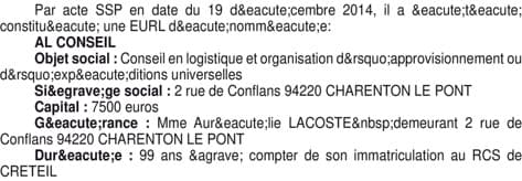 Contenu publication