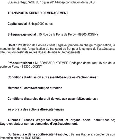 Contenu publication