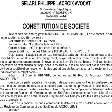 Contenu publication