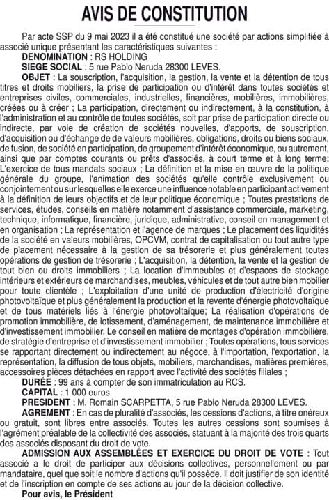 Contenu publication