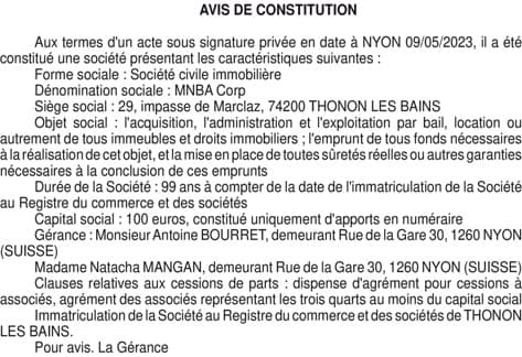 Contenu publication