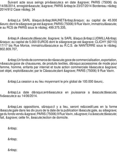 Contenu publication