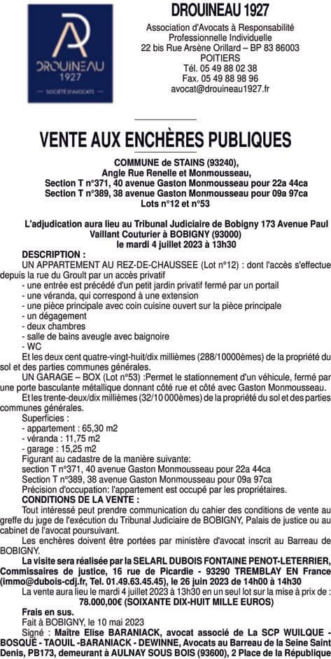 Contenu publication