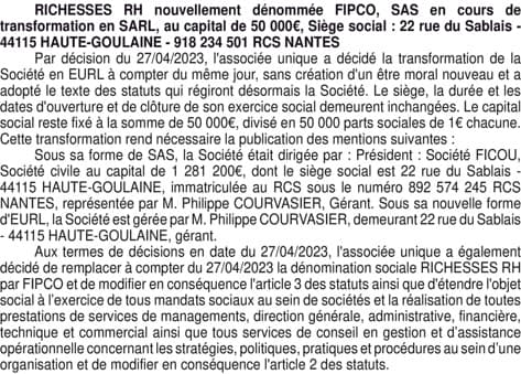 Contenu publication