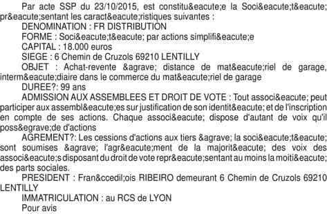 Contenu publication