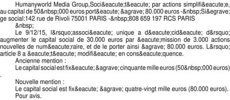 Contenu publication