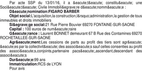 Contenu publication