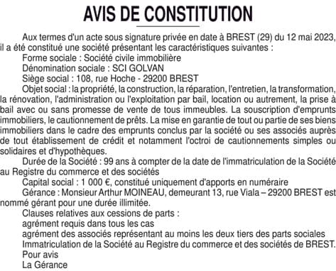 Contenu publication