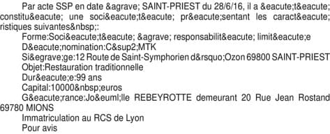 Contenu publication