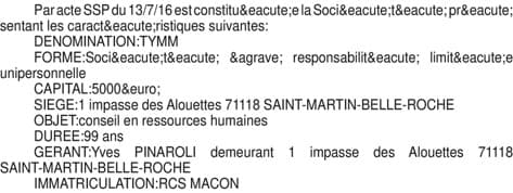 Contenu publication