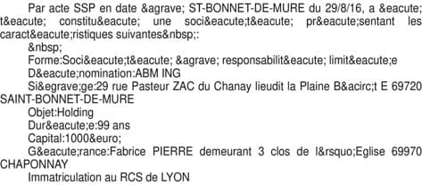 Contenu publication