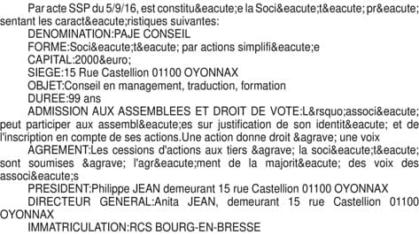 Contenu publication