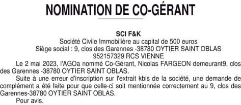 Contenu publication