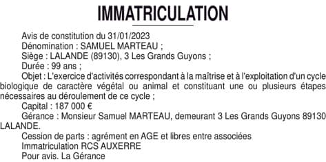 Contenu publication