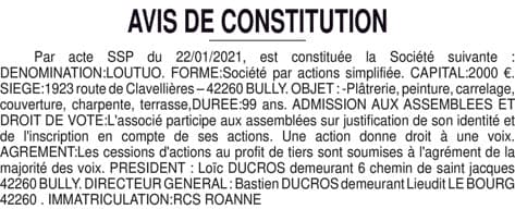Contenu publication