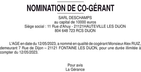 Contenu publication