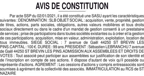 Contenu publication