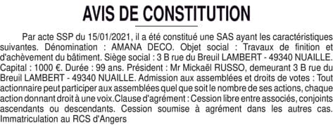 Contenu publication