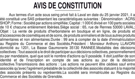 Contenu publication