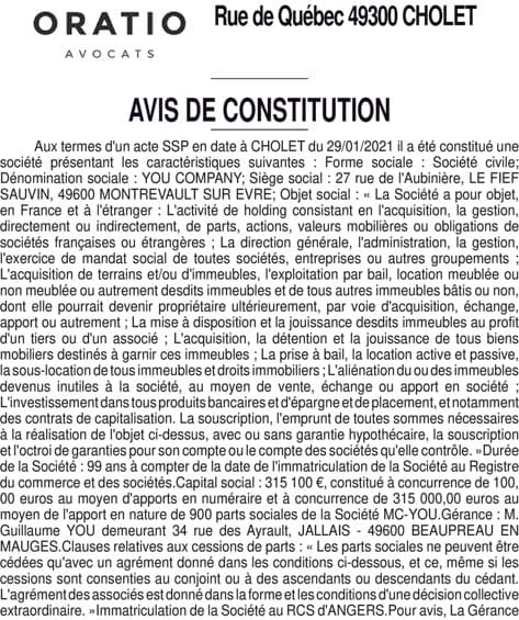 Contenu publication