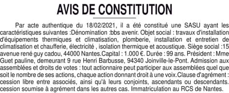 Contenu publication