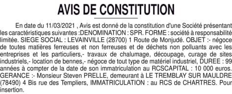 Contenu publication