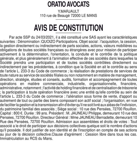 Contenu publication