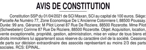 Contenu publication