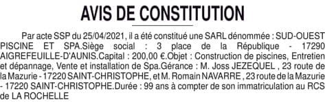 Contenu publication