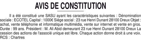 Contenu publication