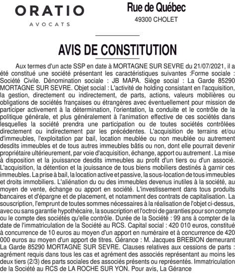 Contenu publication