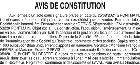 Contenu publication