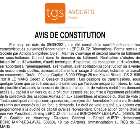 Contenu publication