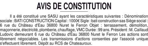 Contenu publication