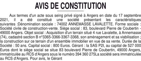 Contenu publication