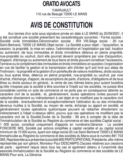 Contenu publication