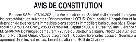 Contenu publication