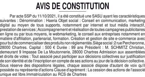 Contenu publication