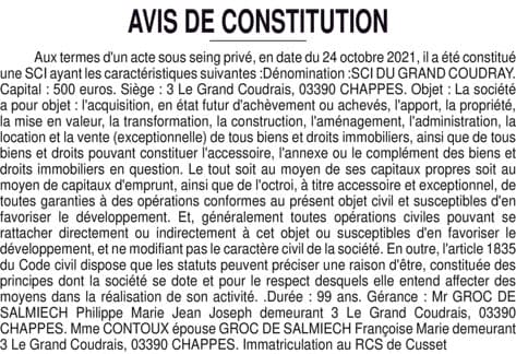 Contenu publication