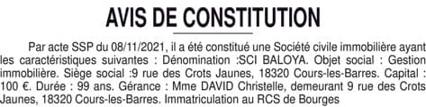 Contenu publication